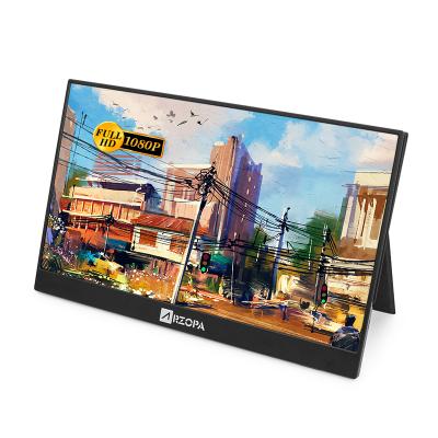 China IPS Screen 15.6 Inch IPS Portable Gaming Monitor Display With Dual Type-C Connector for sale