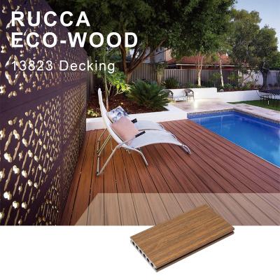 China Low Maintenance Wear Resistant Teak Wood Outdoor Decking Planks for sale