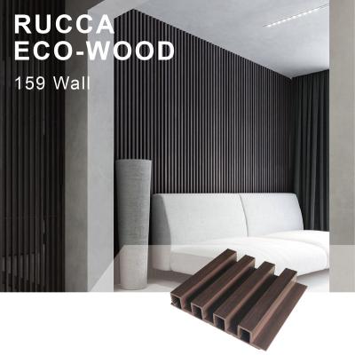 China Ceilings artistic Rucca WPC/WPVC wall panel/decorative interior ceiling sill paneling 159*28mm high quality for sale