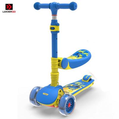 China With Foot Brake Design Best New 2021 Selling Three Wheel Kids Scooter 3 In 1 Function Kids Kick Scooter For Kids for sale