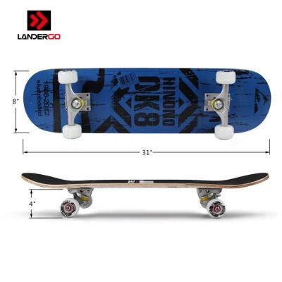 China 31 Inch Maple Wood Skateboard Youth New Product Skateboard Wood Board For Adult for sale