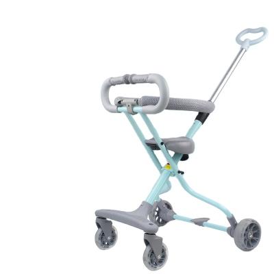 China Baby Stroller With Landergo System Design Baby Hand Push Folding Easy Folding Portable Lightweight Baby Stroller 2021Patent for sale