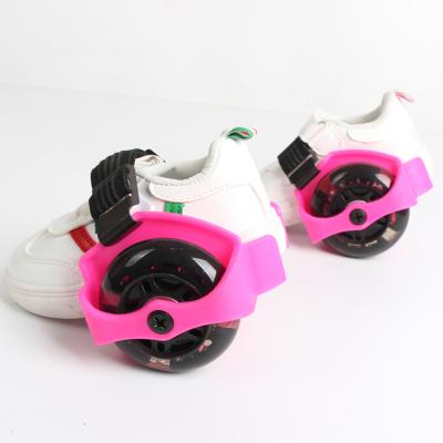 China PP and Steel Adjustable Roller Skates, Strap On Skate Glider (EN71) for sale