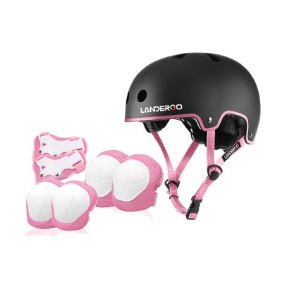 China Kids Protective Gear Knee Helmet Kids Knee Pads Youth Bike Skating Skates Elbow Wrist Pads for sale