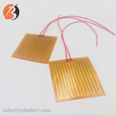 China Industrial Aluminum PI Heater Polyimide Thermo Heater For Rearview Mirror for sale