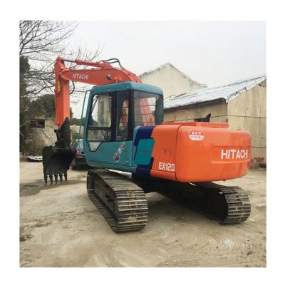 China Digger Mini 12 Ton Hydraulic Crawler Excavator For Sale 0.52m² New Used Hitachi EX120 ; ³ for sale