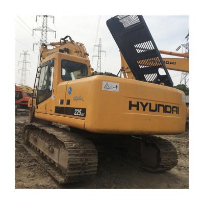 China Used Micro Excavator Backhoe HYUNDAI 225LC Crawler Excavator In Korea 1.05m™; ³ for sale