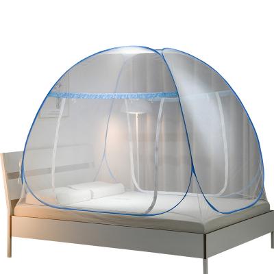 China One Touch Folded Mosquito Netting for Bed Pop Yurt Foldable Mosquito Tent Net for sale