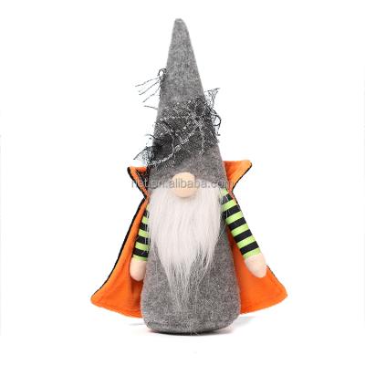 China stuffed & Halloween Gnome Plush Doll Faceless Plush Toy Halloween Decor Gift Dwarf Standing Desktop Plush Toy for sale