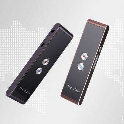 China Portable Intelligent Two Way Real Time Multilingual MP3 Playback Wholesale Voice Translator With Voice Recognition Technology for sale