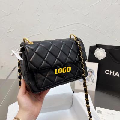 China Lady's Logo Women Handbags High Quality Luxury Custom Purse 2022 New Fashionable Soft Flannel for sale