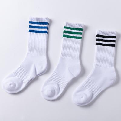 China Nice Quality QUICK DRY Overall Sport Men's Single Tube Customized Socks Breathable Support Sweat-absorbent Men With Stripes for sale