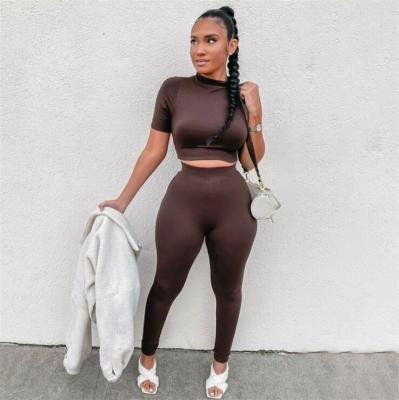 China Hot Selling Breathable Women 2 Plus Size Clothing Two Piece Pants Set Sexy Woman Clothing Set Two Piece Outfit for sale