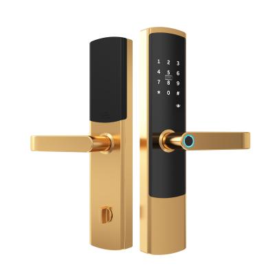 China Hotel Residence Easy Easy Security Home Protection Security Systems Lock Hotel Management Installation Smart Door Lock for sale