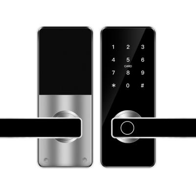 China GTD Stainless Steel Hotel Office Card Door Lock Security Code Lock for Doors Keypad Card Access Control System for sale