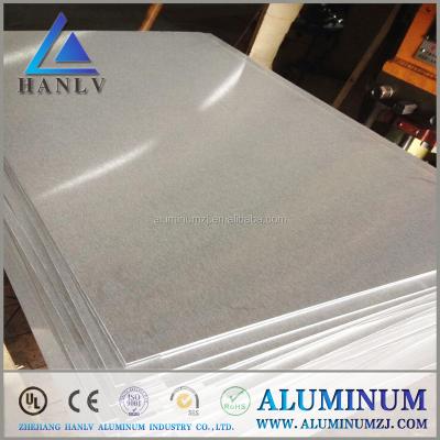 China Exterior Brushed Aluminum Sheet For Composite Panel Traffic Post Used for sale