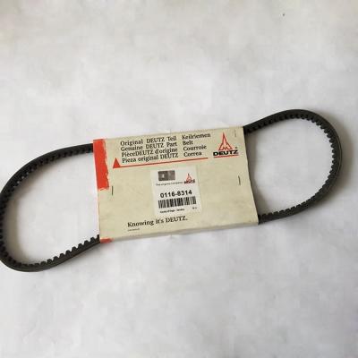 China DEUTZ D914 Engine Deutz D914 L06 v Rubber Belt For Cooler Fan 02255532 for sale