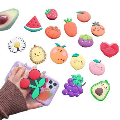 China Universal Easy Fruit Finger Holder For iPhone Samsung Huawei Xiaomi Redmi Oppo Samsung Huawei Xiaomi Redmi Phone Ring Stand Holder Smart Phone Tablet for sale