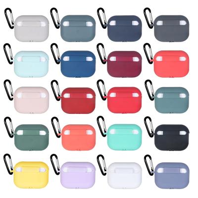 China Wholesale Cheapest Simple For Airpod Pro Case Solid Color Soft Covers For Apple Airpods 1 2nd Generation Fundas Protector for sale