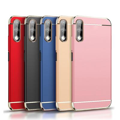 China 3 in 1 Plated TPU PC Case For iPhone 12 mini 11Pro XS 7 8 Plus Se 2020 Shockproof Plated Case Phone Cover 12 for sale