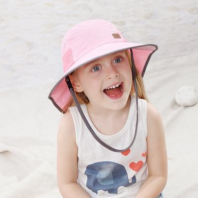 China Kaavie Kids Sun Hat Baby Sun Hat UV Protection Sun Hat Outdoor Summer Beach Game Hat for sale