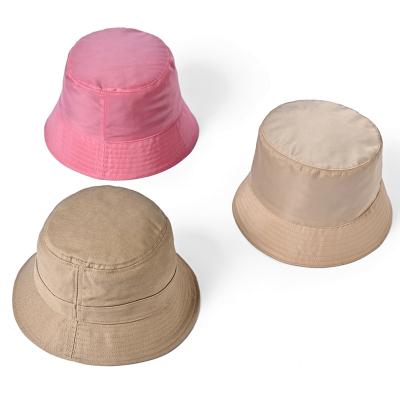 China HEADWEAR High Quality Designed 2022 Wholesale Custom Logo Bucket Hat Fisherman Pink Bucket Hats Fishing Custom Empty Satin Bucket Hat for sale