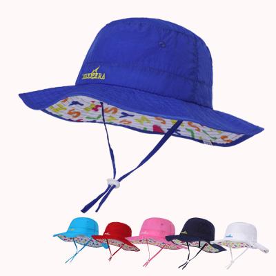 China 2022 Hot Selling Custom Kids Bucket Hats Casual Summer Baby Sun Logo Kids Bucket Hat Cotton Plain Bucket Hat Wholesale for sale