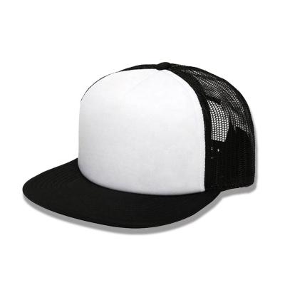 China JOINT Kaavie summer sombrero topi snapback foam mesh covers empty trucker hat flat bill for sale