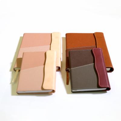 China OEM Printed Embossed Logo Print A5 PU Leather Notebooks Notebooks - PU Leather Notebooks for sale