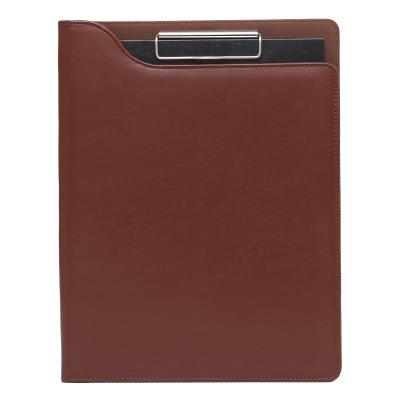 China New School Fashion PU Leather A4 Document File Folder Padfolio Conference Signature Folder for sale