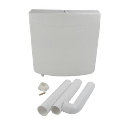 China Outstanding Double-Flow Quality OEM Customized Accessories Plastic Flush Water Toilet Tank for sale