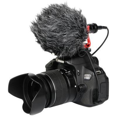 China Perfect Noise DSLR Interview Microphone Camera Recording Mobile Phone Shooting Vlog Microphone for sale