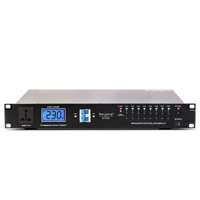 China Disco\Bar\Club\Professional 9-Channels Power Supply Multifunction Home Sequence Controller for sale