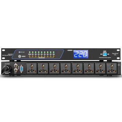 China NO Hot Sale 8 Channel Power Sequencer Controller DJ Professional Smart Sound System With RS232 for sale