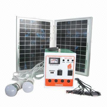 China Portable Solar Power System with Phone Charger for sale