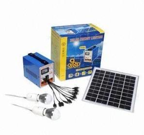 China 6W portable solar lighting system with phone charger for sale