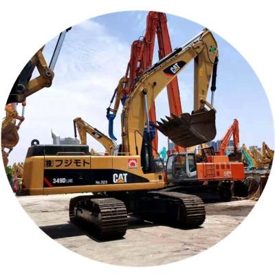 China Cat 349dl used excavator is very beautiful, 90% new made in Japan 1.8-3.11mÂ ³ for sale