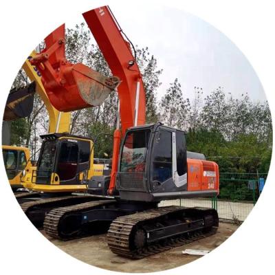 China Sale of 24 ton zx240-3 second hand excavators at a low price and 90% new construction equipment 1.2MÂ ³ for sale