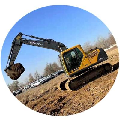 China Volv 140 Used Original Excavator 14T 0.52mÂ ³ for sale