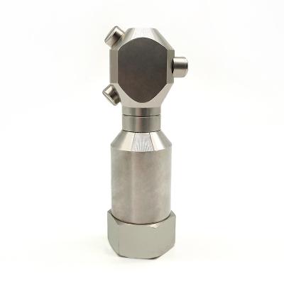 China Tank Washing Tank 316L Stainless Steel Rotation Spray Nozzle For Food Processing Tank Cleaning for sale