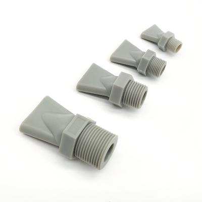 China Platypus Plastic Cooling Parts Blowing Flat Water Fan Jet Windjet Nozzle For Cleaning for sale