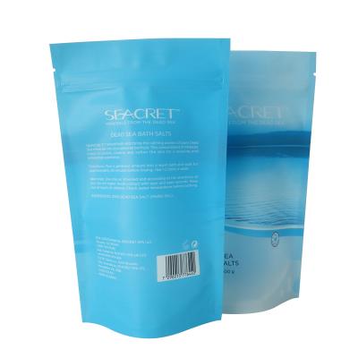 China Recyclable Food Grade Plastic Bags Stand Up Mylar Pouch For Body Slime With Own Logo for sale