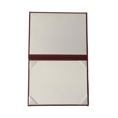 China Recyclable Standard Custom 4mm Foam Diploma Certificate Graduates, High Quality Textured Leatherette Roll Certificate Holder for sale