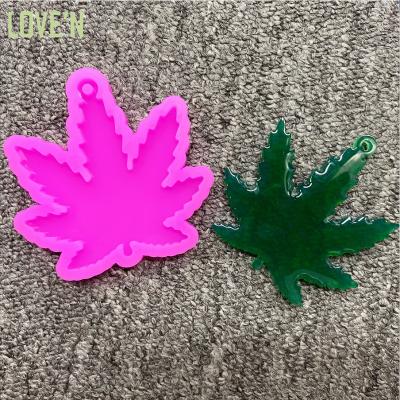 China LOVE'N LV084K Resin Lead Chain Mold Viable Weed Glossy Sheet For DIY Handmade Craft for sale