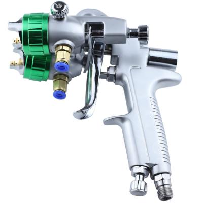 China SCENTURY SC-GAD600 Dual Head Paint Spray Gun Nozzle Spray Gun Spray Gun Dual Main Pneumatic Spray Gun for sale