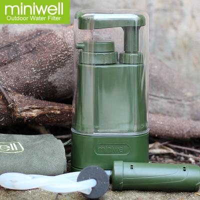 China individual portable military water filter water filtration for prowling hydration L610 for sale