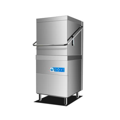 中国 Commercial Custom stainless steel Electric hood type Machine freestanding automatic dish washers dishwasher 販売のため