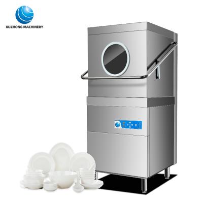 中国 Full-Integrated Restaurant Dish Washers Hood Type Full Automatic Industrial Electric Sink Machine 販売のため