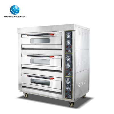 China Xuzhong Commercial Electric Baking Oven 220V/380v For Roti Bread Toaster & Pizza à venda