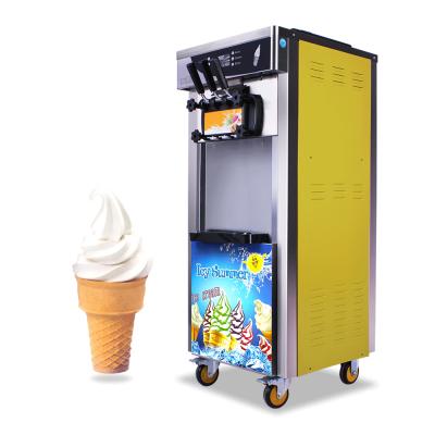 China Seven Colors Ice Cream Maker Machine For Frozen Food Factory, Fruit Processing Plant à venda